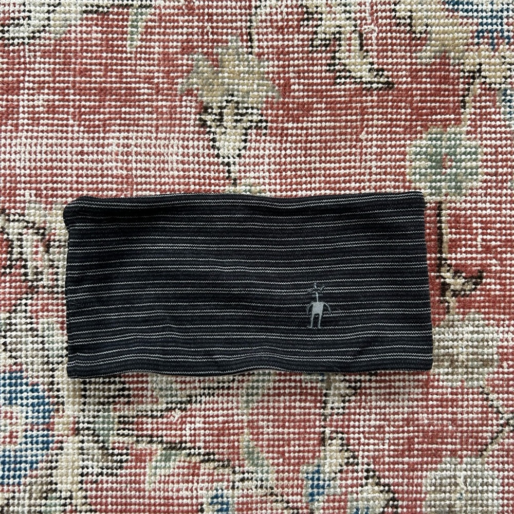 Smartwool Black and Gray Headband